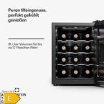 Silent Vino 12 Uno Weink&uuml;hlschrank 31 L / 12 Fl 5-18 &deg;C Touch