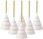 like. by Villeroy & Boch Ornamente Tannenbaum Winter Glow 6er Set