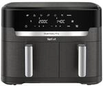 Tefal EY942H Easy Fry Dual XXL Hei&szlig;luftfritteuse grau