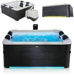 Whirlpool Oslo f&uuml;r 6 Personen - Indoor & Outdoor Pool mit LED, Zubeh&ouml;r & App...