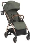Kikkaboo Kinderwagen, Buggy Joy bis 22 kg, R&uuml;ckenlehne verstellbar, faltbar gr&uuml;n