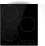Delicatessa Induktionskochfeld 45 cm 6600 W 3 Kochfelder Slider-Control...