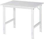 Rau Arbeitstisch Serie Tom 100 x 76-108 x 80 cm, Melamin-Platte