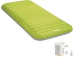INTEX 64097NP - Luftbett - Dura-Beam Truaire inkl. USB-Luftpumpe (gr&uuml;n, 76x191x17cm)