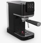SteelPresso Slim Touch Espressomaschine Siebtr&auml;ger Touch-Display Schwarz