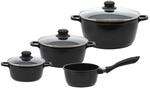 Topfset 4-teilig BLACK CAST