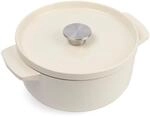 KitchenAid CC006056-001 Br&auml;ter mit Deckel - Rund - 3.3L 22cm Creme