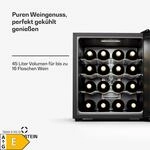 Silent Vino 16 Uno Weink&uuml;hlschrank 1 Zone / 16 Flaschen