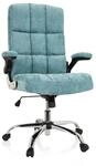 MyBuero Home Office Chefsessel RELAX WD 100 Stoff mit abklappbaren Armlehnen
