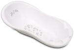 Lorelli Baby Badewanne 100 cm mit Anti-Rutsch-Matte, Wasserablauf, Ablagef&auml;cher