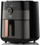 Hei&szlig;luftfritteuse Air Fryer Schwarz/Kupfer