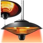 tectake&reg; Infrarotheizstrahler, 2 Leistungsstufen, 1250 und 2500 W,