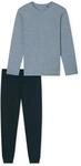 Schiesser Herren Pyjama Casual Essentials 1er Pack