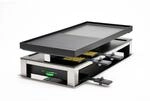Solis 3 in 1 Raclette Tischgrill, 1500W 10 Personen Grillen, Crepes