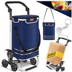 KESSER&reg; Einkaufstrolley Treppensteiger mit K&uuml;hlfach klappbar mit 56L Kapazit&auml;t und