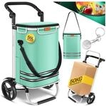 KESSER&reg; Einkaufstrolley klappbar mit 56L Kapazit&auml;t und belastbar bis 50kg 3in1