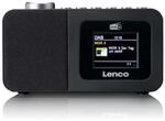 Lenco DAB+/FM Radiowecker mit Farbdisplay, Sleep-Timer und Doppelalarmfunktion