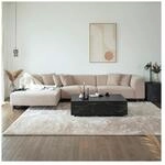 HOME DELUXE Ecksofa TORINO - 344 x 178 cm Beige Links