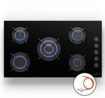 Goldflame 5 Gaskochfeld 5-flammig autark Side-Control Erdgas/Propangas...