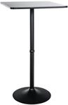 CLP Stehtisch Quadratisch I Eckige Tischplatte 60 X 60 CM Stabiles Metallgestell