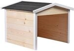 dobar M&auml;hrobotergarage, Holz, natur