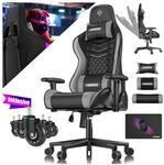 KESSER&reg; Gaming Stuhl Ergonomisch B&uuml;rostuhl mit Kopfst&uuml;tze & Lendenkissen ...