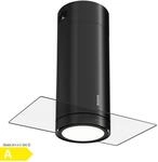 Beretta Premium Inselabzugshaube App Ab-/Umluft 544m&sup3;/h LED Aktivkohlefilter Schwarz