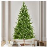 tectake&reg; Weihnachtsbaum , k&uuml;nstlich in Gr&uuml;n, PVC- und Spritzgussnadeln,
