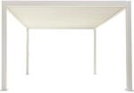 Pergoline Trumpf Pergola Alu Stahl 3 m x 3 m wei&szlig;
