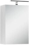 byLIVING Spiegelschrank SPREE, Breite 40 cm, wei&szlig;, LED Beleuchtung