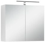 byLIVING Spiegelschrank SPREE, Breite 70 cm, wei&szlig;, LED Beleuchtung