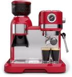 Bella Café Espressomaschine Vintage Mahlwerk 19 bar Milchschaum Bella Café Espressomaschine Vintage Mahlwerk 19 bar Milchschaum
