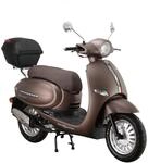 Alpha Motors Motorroller Cappucino 125 ccm 85 km/h EURO 5+ mattbraun inkl....