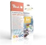 Peach 100 x A4 Laminierfolien, 125 mic, selbstklebend