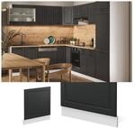 Vicco Geschirrsp&uuml;lerfront Blende K&uuml;chenzeile Landhaus R-Line 60 cm Anthrazit
