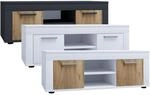 VCM TV M&ouml;bel Lowboard Fernsehregal Ma&szlig;e H. 37 x B. 102 x T. 45 cm Fernseh