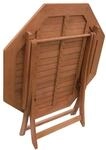 Merxx Klapptisch &Oslash; 110 cm, Eukalyptus