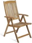 Hochlehner JAVA, Teak, 5-fach verstellbar