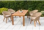 Merxx Arrone Set 5tlg. Ausziehtisch