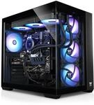 Gaming PC Hydra Ultra Intel Core Ultra 7 265KF, 32GB DDR5, AMD Radeon RX 9070...