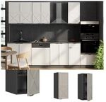 Vicco H&auml;ngeschrank Fame-Line Anthrazit Grau-Beige gerahmt 30 cm