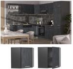 Vicco Eckh&auml;ngeschrank R-Line Schwarz Beton Anthrazit 57 cm