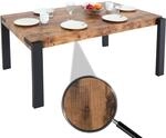 Esstisch MCW-L53, Tisch K&uuml;chentisch Esszimmertisch, Industrial Metall 140x80cm...