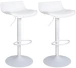 CLP 2er Set Barhocker Aveiro Kunstleder I Tresenst&uuml;hle H&ouml;henverstellbar Mit