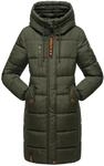 MARIKOO Damen Winterjacke Stepp Outdoor Jacke Anorak Parka Warm Mantel Kapuze...