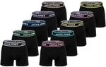 JACLIMES SOLID TRUNKS 10 PACK Herren Boxershort