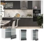 Vicco H&auml;ngeglasschrank 40 cm FAME Line K&uuml;chenschrank K&uuml;chenzeile Landhaus