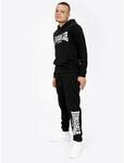 Lonsdale Herren Trainingsanzug mit Kapuze schmale Passform CLOUDY