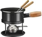 M&auml;ser K&auml;sefondue Set, Edelstahl 18/0 - Schwarz