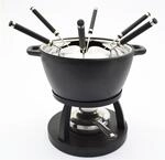 M&auml;ser Fondue Set, Gusseisen - Schwarz